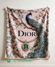Dior Throw Blankets